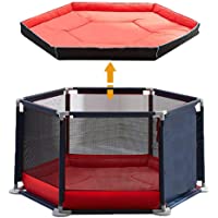 Star Ibaby Parque de Bebés Ultraligero Oxford + Nueva Alfombra Soft Diseño Antideslizante.